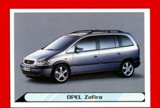 AUTO 2000 - Panini 1999 -Figurina-Sticker- n.155 - OPEL ZAFIRA 