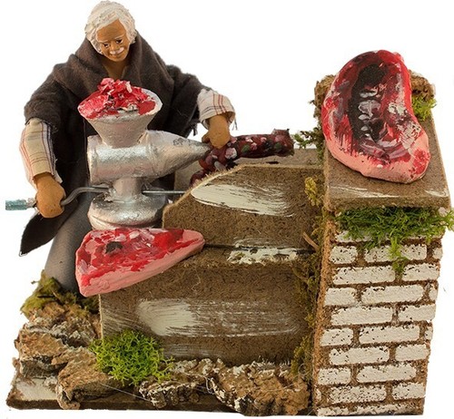 Pastore per presepe - presepe, in