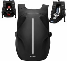 Zaino per Moto Impermeabile Porta Casco da Motociclista Capiente e Imbottito