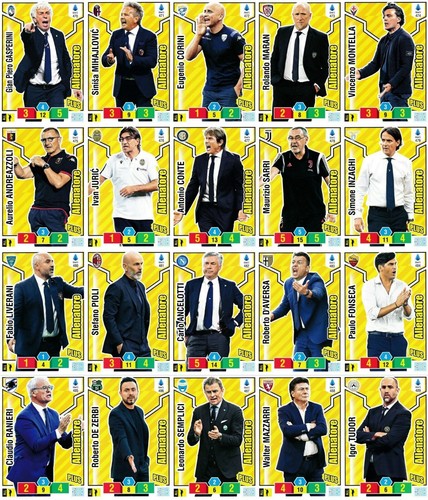 Cards allenatore calciatori - allenatore,