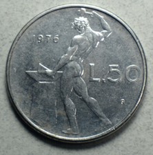 Italy 50 Lire 1976-R KM#95.1