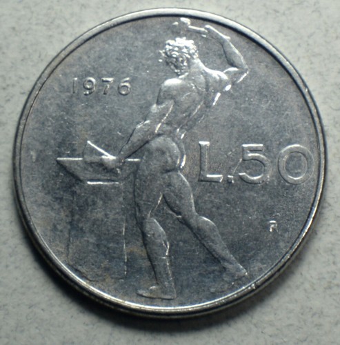Italy lire 1976 95 - italy, km#95.1