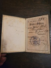 Antico Biglietto Velociped