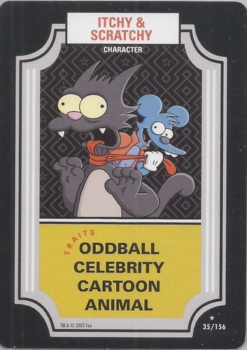 The simpsons tcg rare - the,