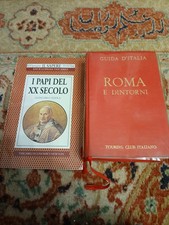 Guide D'italia Touring Roma E Dintorni 1977 + I Papi Del XX Secolo Zizola