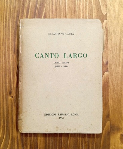 Sebastiano carta canto - -,
