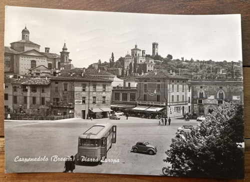 1972 carpenedolo piazza - 1972, in