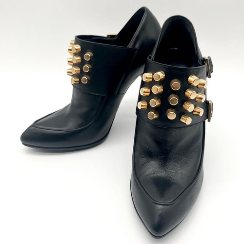 Gucci stivaletti pelle con - in,