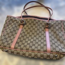 Borsa Gucci modello GG tela