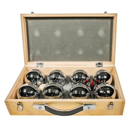 Set bocce custodia legno - set,