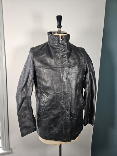 Giacca pelle vintage - , uomo