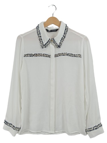 Zara camicetta donna bianca - donna,