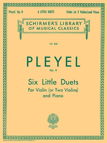 Six little duets 8 - op.,