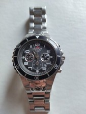 Orologio cronografo sector uomo 175 acciaio Water Resistant 50m, cassa 40mm