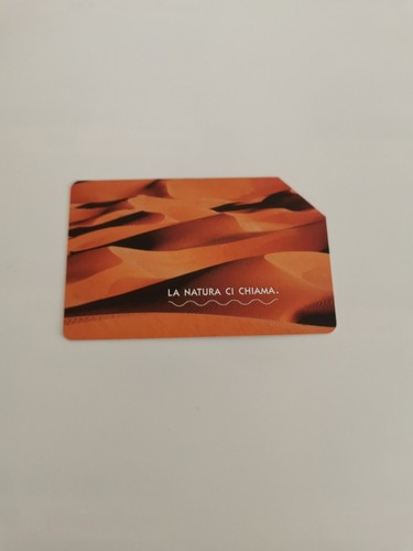 Scheda telefonica natura ci - la,