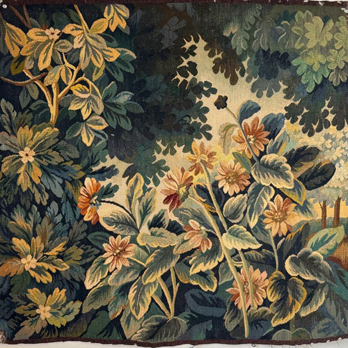 Arazzo aubusson francese 31x31 - arazzo,