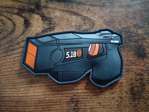 Taser morale patch - pvc, hook