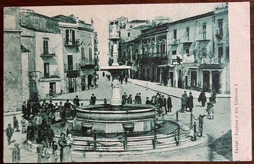 Cartolina epoca carini - cartolina, (pa)