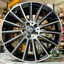 Amg KIT 4 Cerchi In Lega 8+9 x 19" Compatibili con Mercedes Classe C E GLA GLC S