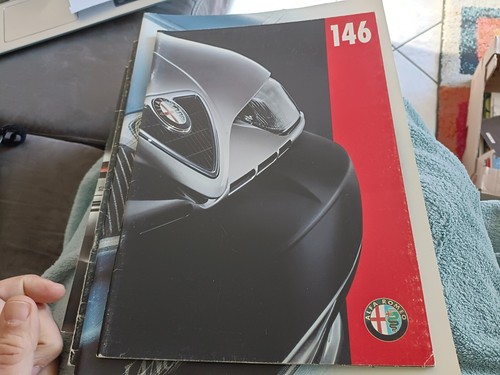Depliant alfa romeo 146 - romeo,