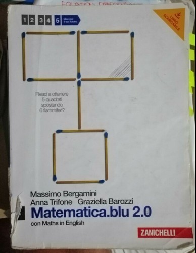 Matematica blu quinto anno - blu,