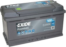 BATTERIA AUTO EXIDE EA1000 12V