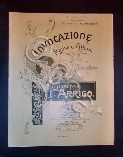 Musica spartiti invocazione - spartiti,