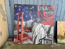 Quadri moderni Usa stampa su tela pronta intelaiata