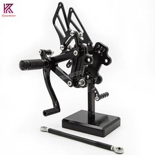 Per Kawasaki Ninja ZX7R 1996-2003 CNC Set Pedane Posteriori Pedali Poggiapiedi