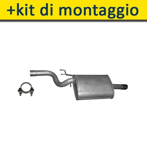 Silenziatore marmitta - silenziatore,