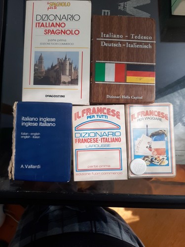 Set dizionari spagnolo - set, tedesco