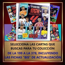 MEGACRACKS 2023-24 LA LIGA " ELIGE CARTAS DE LA 199 A LA 378" 23-2024 PANINI