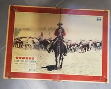 COWBOY fotobusta poster affiche Jack Lemmon Glenn Ford Western Bull Horn BT47