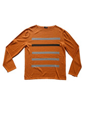 Maglione Z ZEGNA manica lunga scollo a barca taglia 52