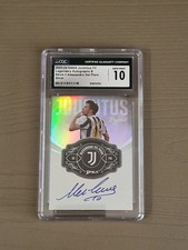 Daka Alessandro Del Piero auto on card Juventus autograph /20 CGC 10