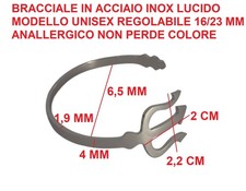 BRACCIALE ACCIAIO FORCHETTA