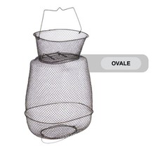 RETINO PORTAPESCI OVALE RETE