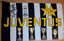 Foulard écharpe drapeau Vintage Football JUVENTUS 1985 Coupe Pennant Wimpel