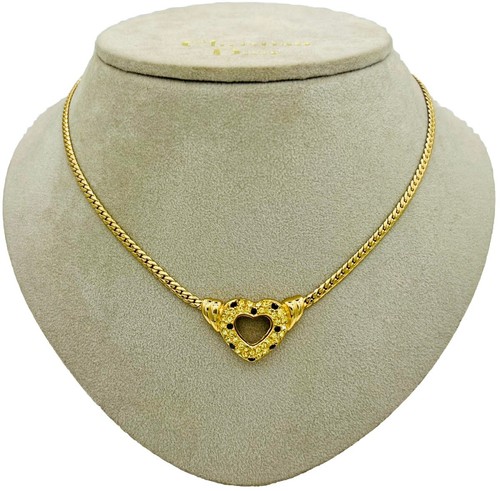 Collana dior cuore cristallo - dior,