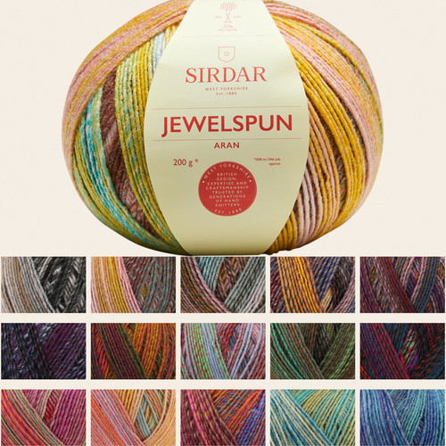 Sirdar jewelspun aran 200 - aran,