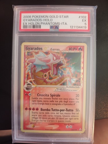 Gyarados gold star holon - gyarados,
