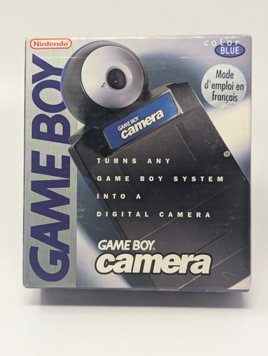 Nintendo game boy camera blue - game,