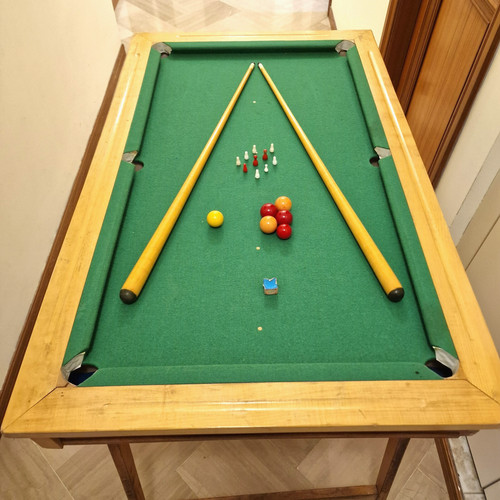 Tavolo biliardo legno - tavolo,