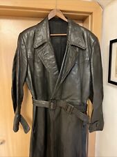 WW2 WK2 cappotti di pelle cappotto da ufficiale cappotti da ruota giacca motore Wehrmacht Gestapo ordine