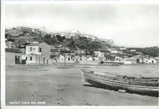 Cariati vista dal Mare - Cartolina viaggiata 1962 - Cariati Marina Cosenza 