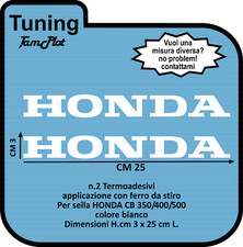 scritta honda termoadesiva