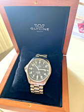 Glycine Combat, Automatic, 50mm  con cremagliera a sinistra