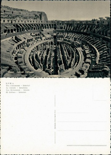 Cartoline roma colosseo - cartoline,