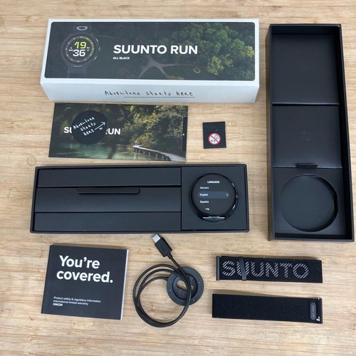 Suunto run all black - all,