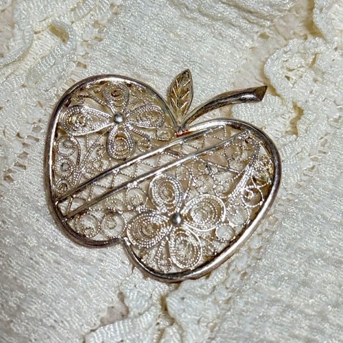 Spilla vintage filigrana - in,